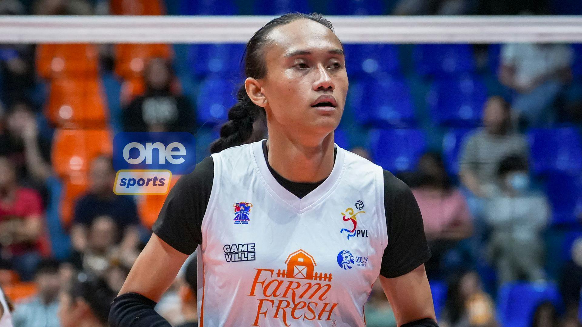 PVL: Farm Fresh’s Trisha Tubu admits pressure after winning Best Opposite Spiker award in Reinforced Conference